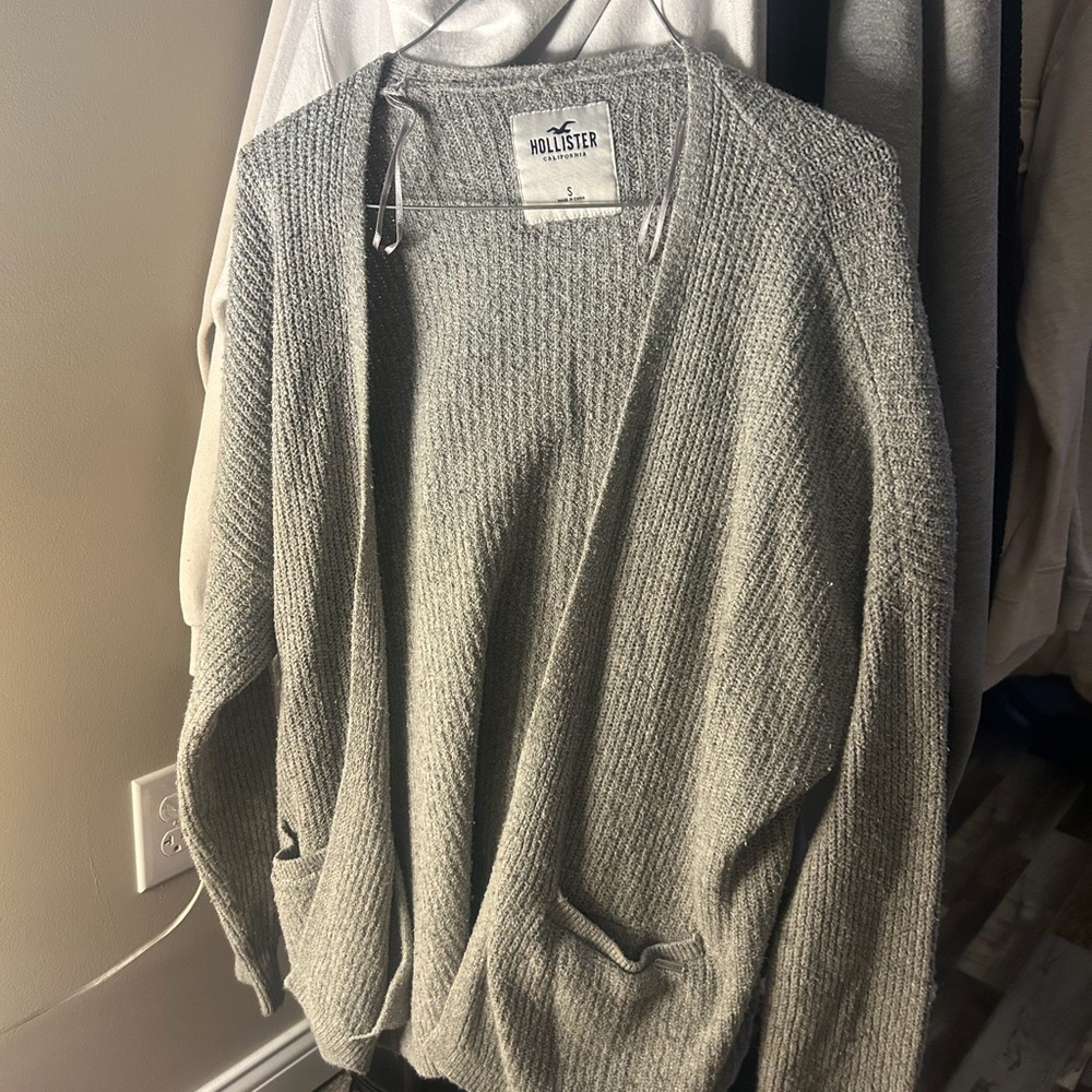 Hollister Gray Men's Sweater